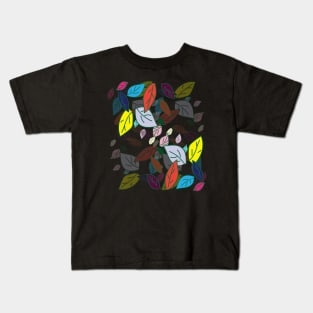 Colorful Leaves Kids T-Shirt